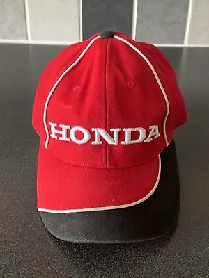 Genuine Honda Motorcycles Embroidered Baseball Cap - Red- Motorsport Merch • £20