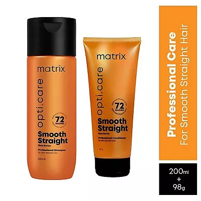 Matrix Opti.Care Professional Shampoo & Conditioner For Smooth Straight Hair • $21.85