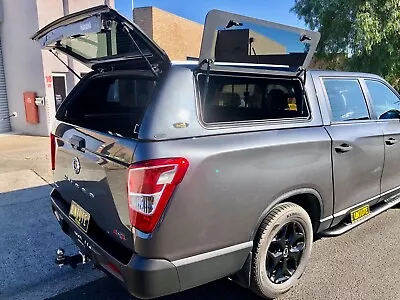 $4500 • Buy New FORCE PRO Canopy For SsangYong Musso XLV (Long Tub) 2018+ Marble Grey #ACM