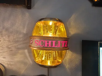 Vintage Lighted Schlitz Beer Sign • $110