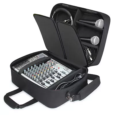 USA GEAR Audio Mixer Case With Customizable Interior & Water Resistant Exterior • $79.99