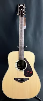 Yamaha FG830 Solid Top Dreadnought Acoustic Guitar Gloss Natural • $319.95