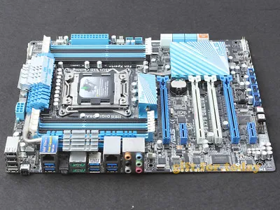 Original ASUS P9X79 DELUXE Intel X79 Motherboard LGA 2011 DDR3 USB 3.0 ATX • $295