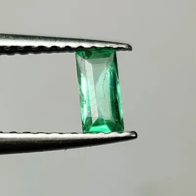 0.24 CT - VS Natural Zambian Emerald Octagon Shape Nice Luster Green Gem - 4375 • $0.99