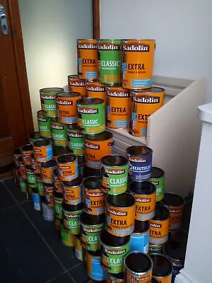 Sadolin EXTRA WOODSTAIN (YELLOW TIN) 2.5 Lt EBONY  • £42