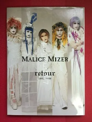 Malice Mizer Photo Book [retour] Japanese Book Japan GACKT • $60.58