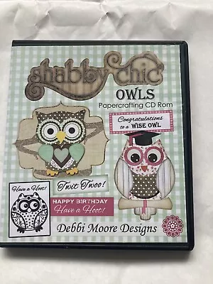 Shabby Chic Owls Papercrafting CD ROM • £3