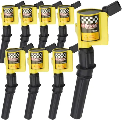 8-Pack High Performance Ignition Coil For Ford F-150 F-250 F-350 4.6L 5.4L V8 • $69.42