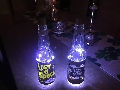 Lost In Space Collectible Lighted Bottles With Led Cork Lights • $11