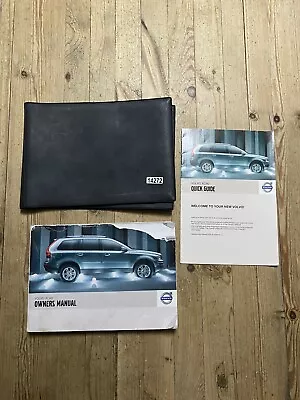 06-09 VOLVO XC90 OWNERS HANDBOOK MANUAL PACK & WALLET 2006 Ref14273 DAMAGED • $25.25