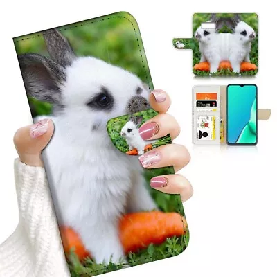( For Samsung S7 ) Wallet Flip Case Cover AJ24060 Rabbit • $12.99