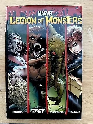 Legion Of Monsters Marvel Hardcover HC Werewolf By Night Morbius Man-Thing 2007 • $35