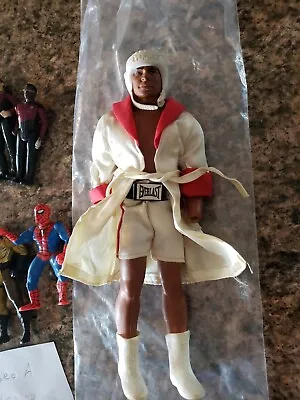 Vintage 1975 Muhammad Ali Mego Doll 9  Has Everything But Gloves! Rare & Amazing • $54.99