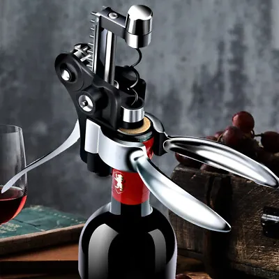 £15.29 • Buy Professional Lever Arm Rabbit Corkscrew Premium Wine Bottle Opener Tool Gift