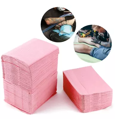 $32.75 • Buy 125Pcs Disposable Tattoo Clean Pad Waterproof Medical Tattoo  Supplies