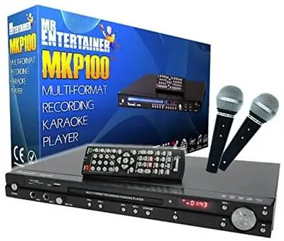 Karaoke CDG Player/Machine DVD/MP3G/USB/HDMI/RECORD Mr Entertainer MKP100 REFURB • £69.99