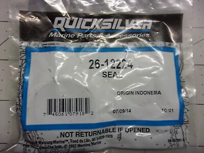 Mercury Quicksilver 26-12224 Oil Seal Mercruiser ALpha One Gen II '96-'97 • $14.99