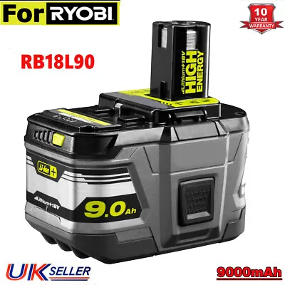 £32.93 • Buy 18V 9.0Ah For RYOBI P108 One+ Plus High Capacity Lithium Battery 18 Volt Lithium