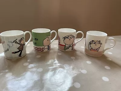 Set Of Four Charlie And Lola Mugs  • £21