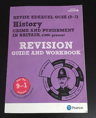 Revise Edexcel GCSE (9-1) History Crime And Punishment In Britain Revision Guide • £6.99