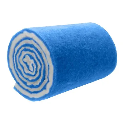 10-ft Roll Blue Bonded Aquarium Filter Media Pad 12  X 10'  Filter Fiber Floss. • $14.45