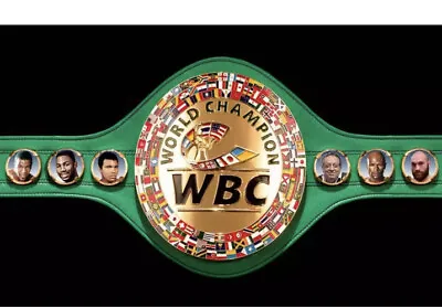 WBC World Boxing Championship Belt Adult Size Replica ( Select Your Boxers) • $149