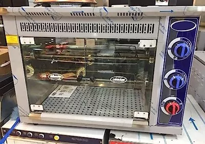 Commercial 9 Chicken Rotisserie Countertop Machine Oven Natural Gas Restaurant • $1899