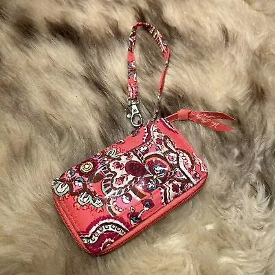 Vera Bradley Wristlet - Call Me Coral Print • $7.82