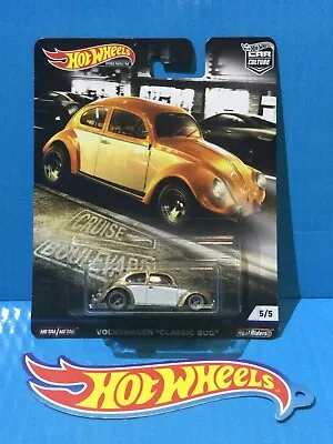 2019 Hot Wheels Car Culture Cruise Boulevard #5 Volkswagen Classic Bug Gold Vw • $36.74