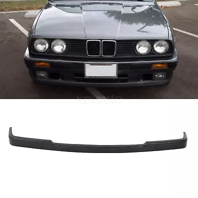 For 84-92 BMW E30 3-SERIES LOWER VALANCE M-TECH  STYLE FRONT BUMPER LIP SPOILER • $57.27