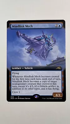 MTG Kamigawa Neon Dynasty Mindlink Mech Extended Art #448 Magic The Gathering • $1.50