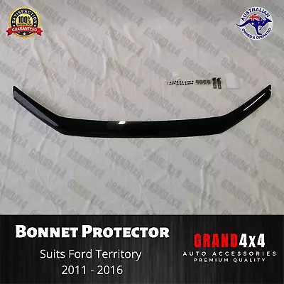 Premium Bonnet Protector For Ford Territory 2011-2016 Tinted Guard • $79.80