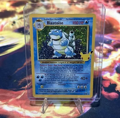 Pokemon Blastoise 2/102 - Celebrations 25th Anniversary • $9.99