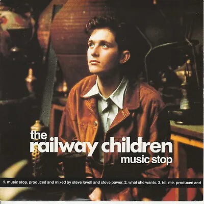 RAILWAY CHILDREN THE: Music Stop - 7  VINYL - DINKED: VERY GOOD • £1