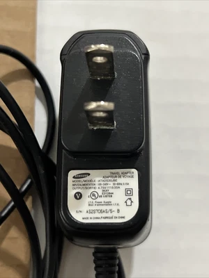 $6.99 • Buy Samsung (ATADS30JBE) Travel Charger Juke U470 T T349 T409 A517 A637 R900/ (B)