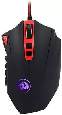 Redragon M901 Gaming Mouse RGB Backlit MMO 19 Macro Programmable Buttons With... • $73.19
