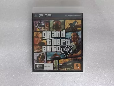 Grand Theft Auto V Playstation 3 Videogame Complete With Manual • $6