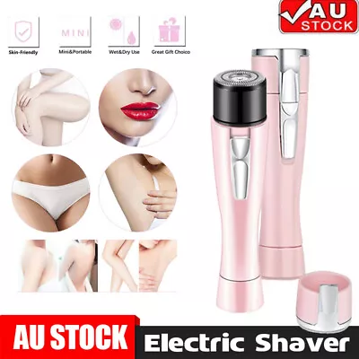 Women’s Facial Electric Shaver Hair Remover Trimmer Body Face Leg Bikini  Armpit • $13.38