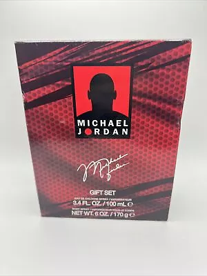 Michael Jordan  Cologne Spray  Cool Scent  3.4 Fl Oz + 6 Oz  Body Spray Gift Set • $29.99