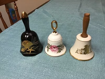 Lot Of 3 Vintage Bells - Estate Collection. See All Listings For Specific Themes • $9.99