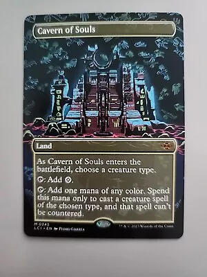 MTG Cavern Of Souls Lost Caverns Of Ixalan 345 Borderless Mythic  • $44.99