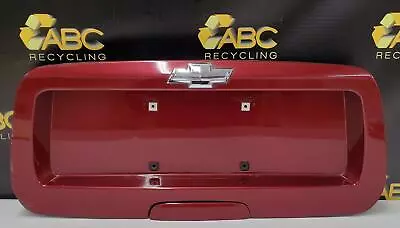 2007 Chevy Trailblazer Rear Hatch Trim License Panel OEM Bordeaux Red Metallic • $180