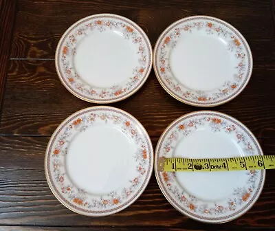 Vintage Lenox Bouquet Collection  Russet Blossoms  Porcelain 4 B &B  Plates. • $14.40