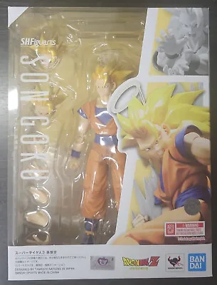 Bandai Tamashii S.H.Figuarts Dragonball Z Super Saiyan 3 Son Goku USA • $59.99