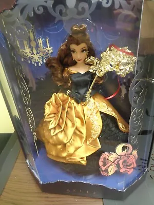 Disney Designer Midnight Masquerade Series Belle Doll New 1 Of 5800 FREE SHIPPNG • $229.44