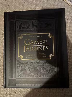 Inside HBO's Game Of Thrones By Bryan Cogman (Hardcover 2012) • £11