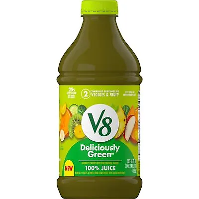 V8 Blends Deliciously Greens 100% Juice With Vitamins All Natural 46 Fl Oz • $7.99