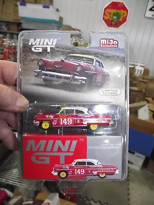 Mini GT 1/64 1954 Lincoln Capri Rally #149 Red NIB • $13.99