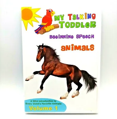 My Talking Toddler Animals Vol 1 DVD • $7.99