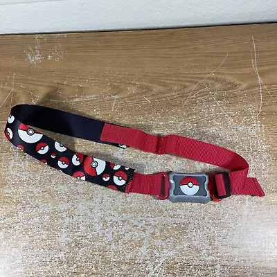 $4.24 • Buy Pokemon Clip N Go Belt (Black) 2016 TOMY Toys Adjustable Strap